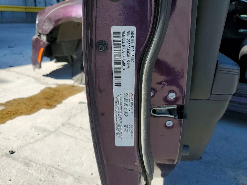 78048255 :رقم المزاد ، 2C3CCAAG4LH229985 vin ، 2020 Chrysler 300 مزاد بيع