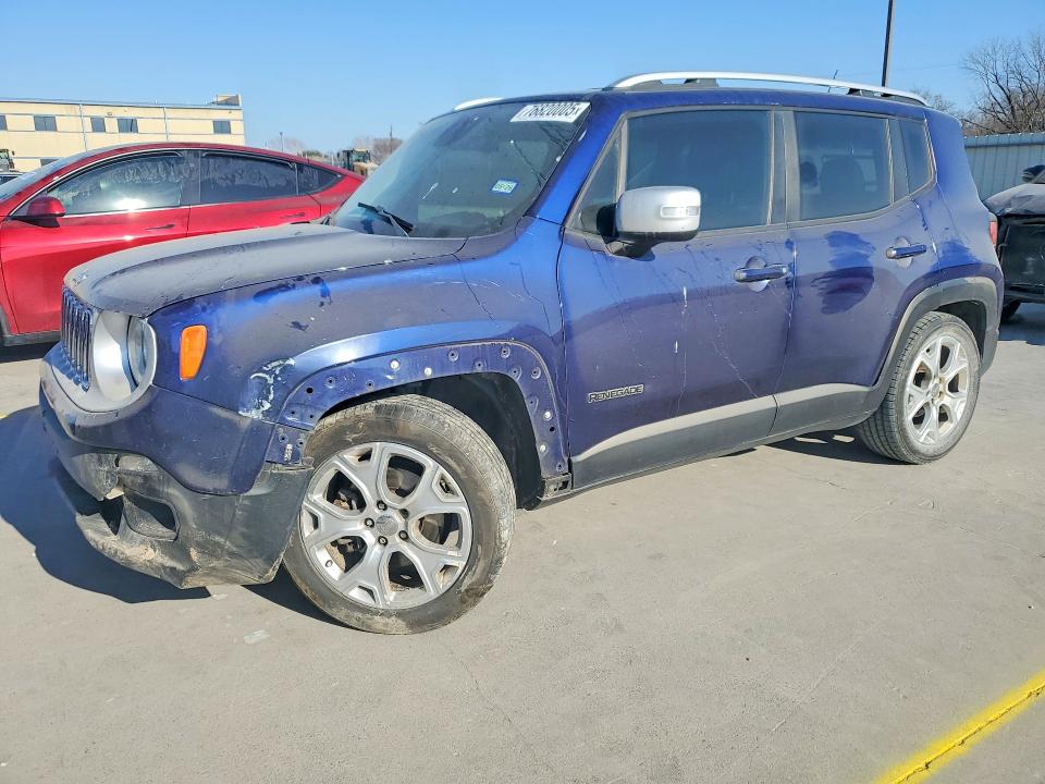 Продаж на аукціоні авто 2017 Jeep Renegade, vin: ZACCJADB7HPF85984, номер лоту: 76820005