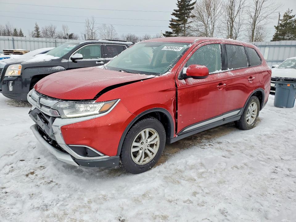 75266545 :رقم المزاد ، JA4AZ2A36JZ603041 vin ، 2018 Mitsubishi Outlander مزاد بيع