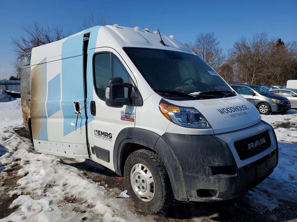 Продаж на аукціоні авто 2022 Ram Promaster 2500, vin: 3C6LRVDG2NE121884, номер лоту: 73221575