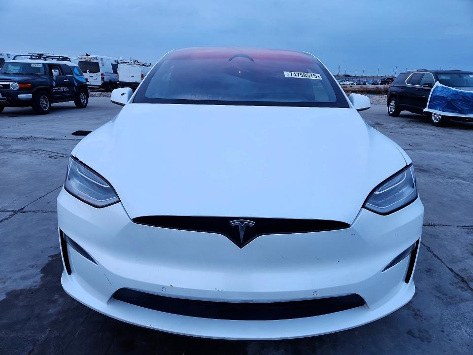 Продажа на аукционе авто 2022 Tesla Model X, vin: 7SAXCAE50NF344620, номер лота: 74758575