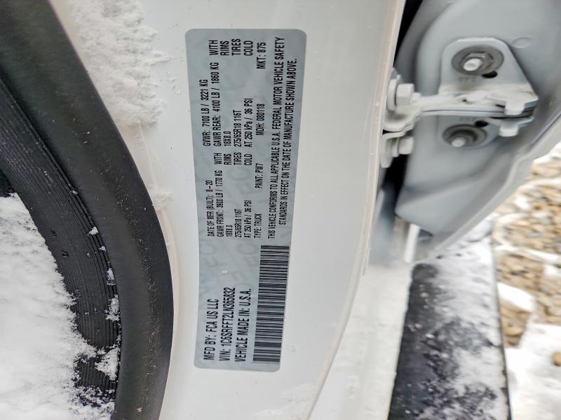 Продажа на аукционе авто 2020 Ram 1500, vin: 1C6SRFFT2LN365832, номер лота: 77617225
