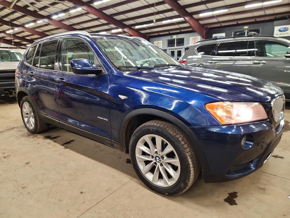 2013 Bmw X3 Xdrive2 მანქანა იყიდება აუქციონზე, vin: 5UXWX9C59D0A23186, აუქციონის ნომერი: 77544805