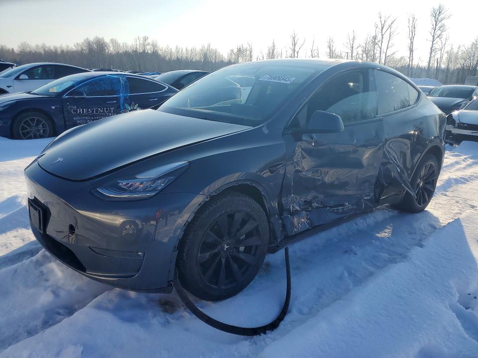 Продажа на аукционе авто 2022 Tesla Model Y, vin: 7SAYGDEE1NF510766, номер лота: 75909345
