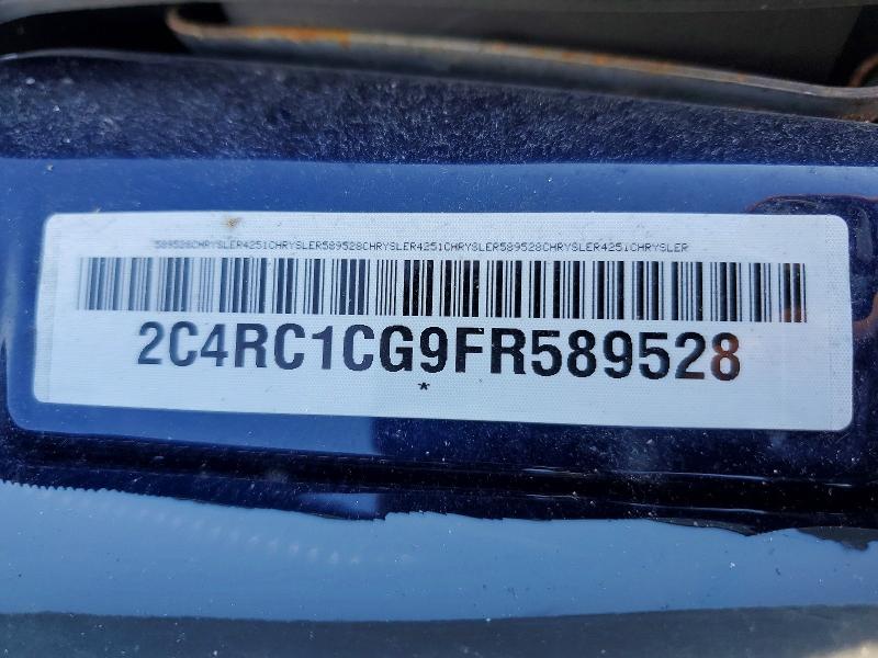 75253035 :رقم المزاد ، 2C4RC1CG9FR589528 vin ، 2015 Chrysler Town & Country مزاد بيع