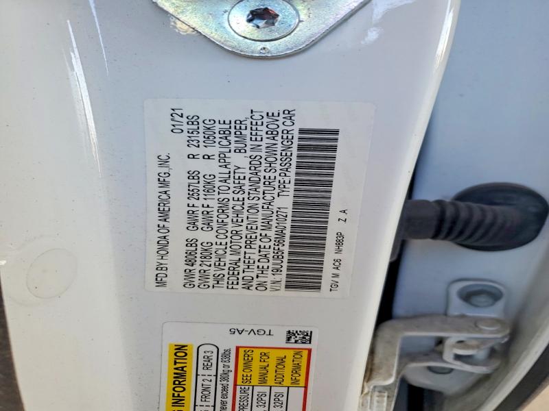 Продаж на аукціоні авто 2021 Acura Tlx, vin: 19UUB5F56MA010271, номер лоту: 77626575
