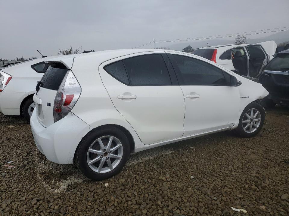 77069405 :رقم المزاد ، JTDKDTB38C1026348 vin ، 2012 Toyota Prius C مزاد بيع