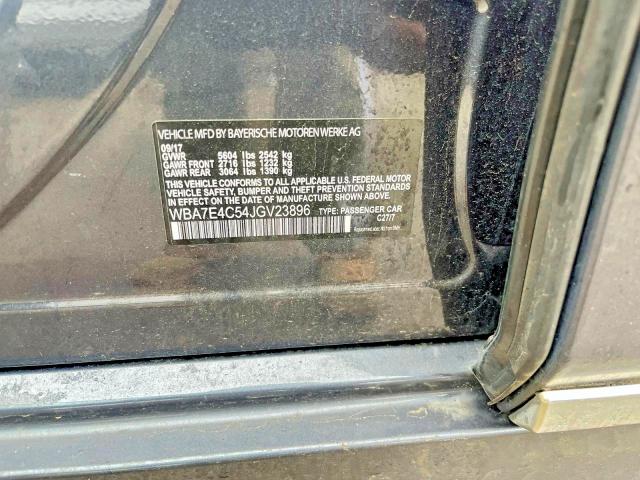 Продажа на аукционе авто 2018 Bmw 740 Xi, vin: WBA7E4C54JGV23896, номер лота: 78456875