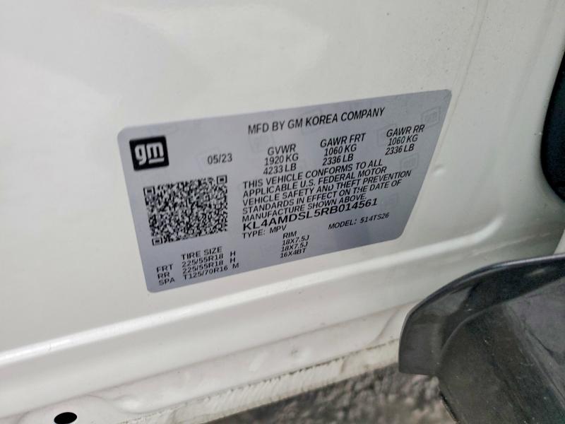 Aukcja sprzedaży 2024 Buick Encore Gx, vin: KL4AMDSL5RB014561, numer aukcji: 75977115