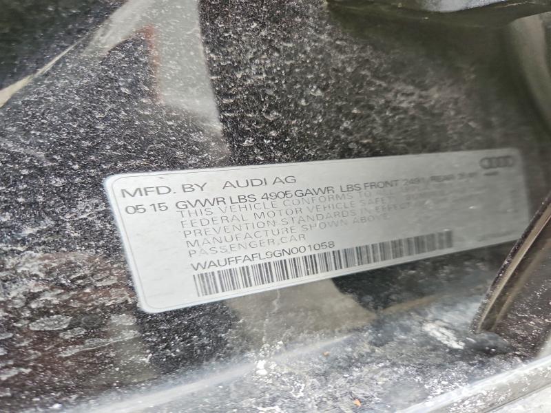 Продаж на аукціоні авто 2016 Audi A4, vin: WAUFFAFL9GN001058, номер лоту: 75741005