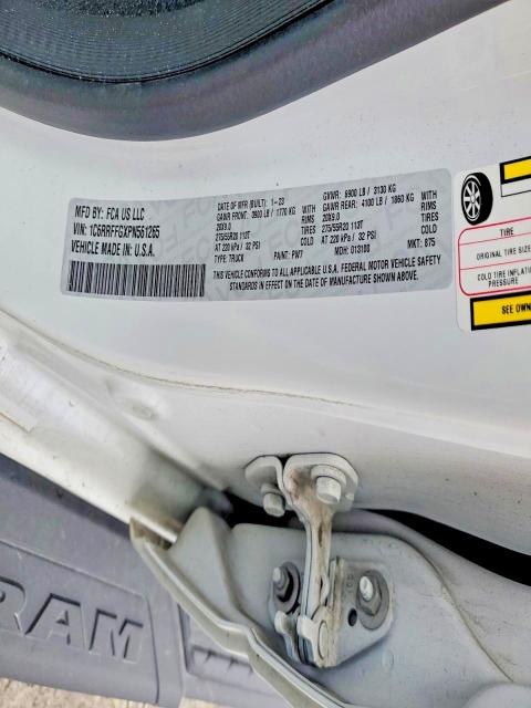Aukcja sprzedaży 2023 Ram 1500, vin: 1C6RRFFGXPN561265, numer aukcji: 76215725