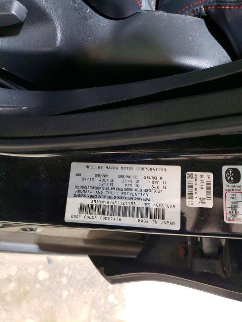 Aukcja sprzedaży 2014 Mazda 3, vin: JM1BM1W74E1121185, numer aukcji: 76415335