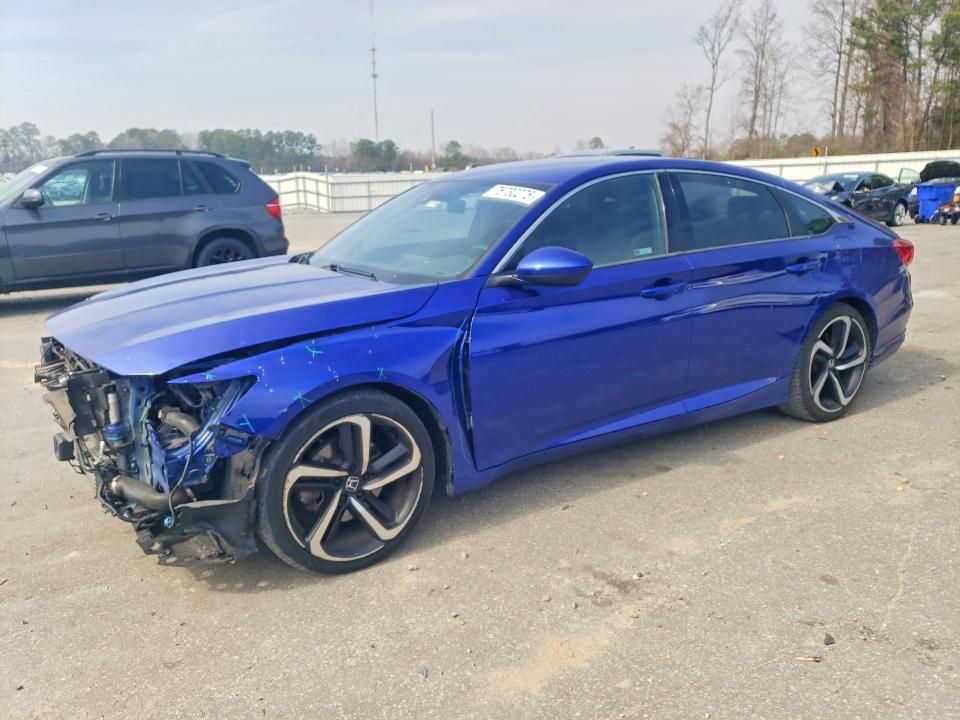 Auction sale of the 2019 Honda Accord, vin: 1HGCV1F32KA099747, lot number: 78730275