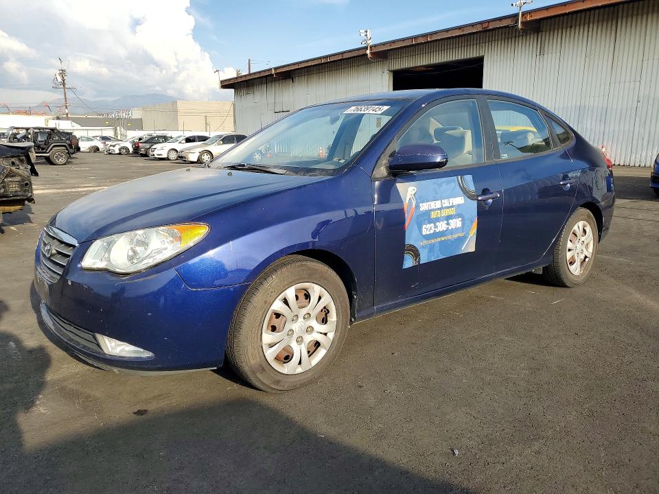 2009 Hyundai Elantra მანქანა იყიდება აუქციონზე, vin: KMHDU46D09U749454, აუქციონის ნომერი: 76639145