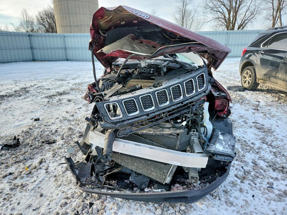2020 Jeep Compass მანქანა იყიდება აუქციონზე, vin: 3C4NJDBB9LT223895, აუქციონის ნომერი: 78665685