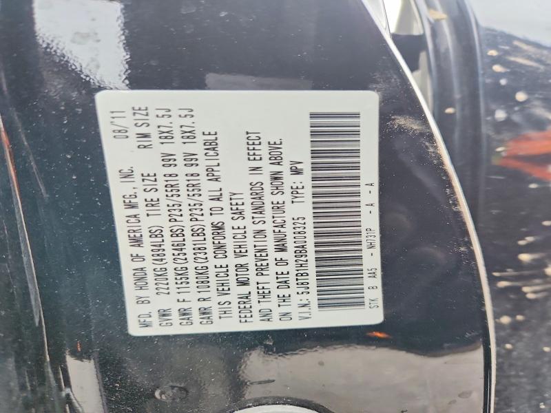 2011 Acura Rdx მანქანა იყიდება აუქციონზე, vin: 5J8TB1H29BA008325, აუქციონის ნომერი: 76835605