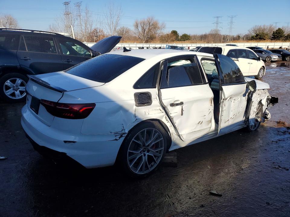 77887695 :رقم المزاد ، WAUB4AF4XNA044776 vin ، 2022 Audi S4 مزاد بيع