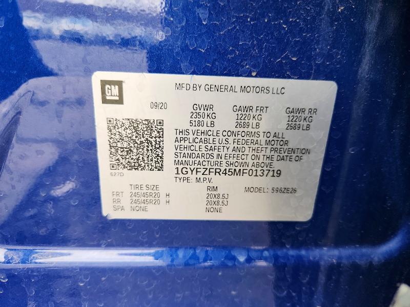 Aukcja sprzedaży 2021 Cadillac Xt4, vin: 1GYFZFR45MF013719, numer aukcji: 79359285