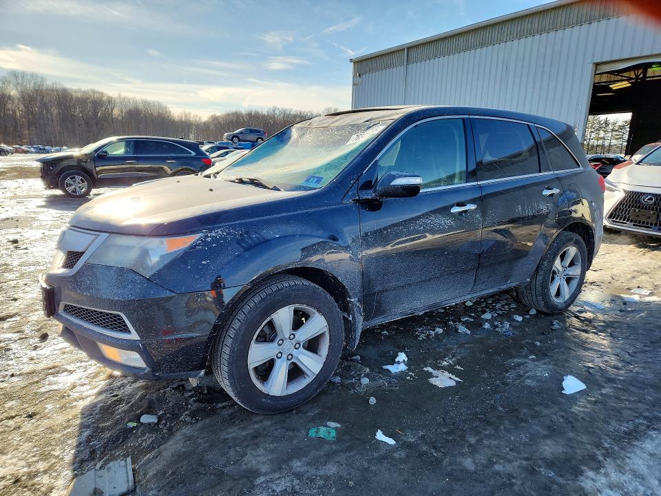 76345755 :رقم المزاد ، 2HNYD2H65BH522594 vin ، 2011 Acura Mdx Techno مزاد بيع