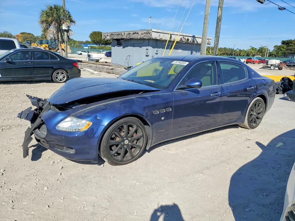 2009 Maserati Quattroporte მანქანა იყიდება აუქციონზე, vin: ZAMJK39A490045222, აუქციონის ნომერი: 75794005