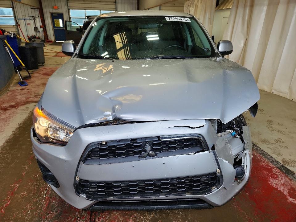2015 Mitsubishi Outlander Sport მანქანა იყიდება აუქციონზე, vin: 4A4AR3AUXFE044606, აუქციონის ნომერი: 77399475