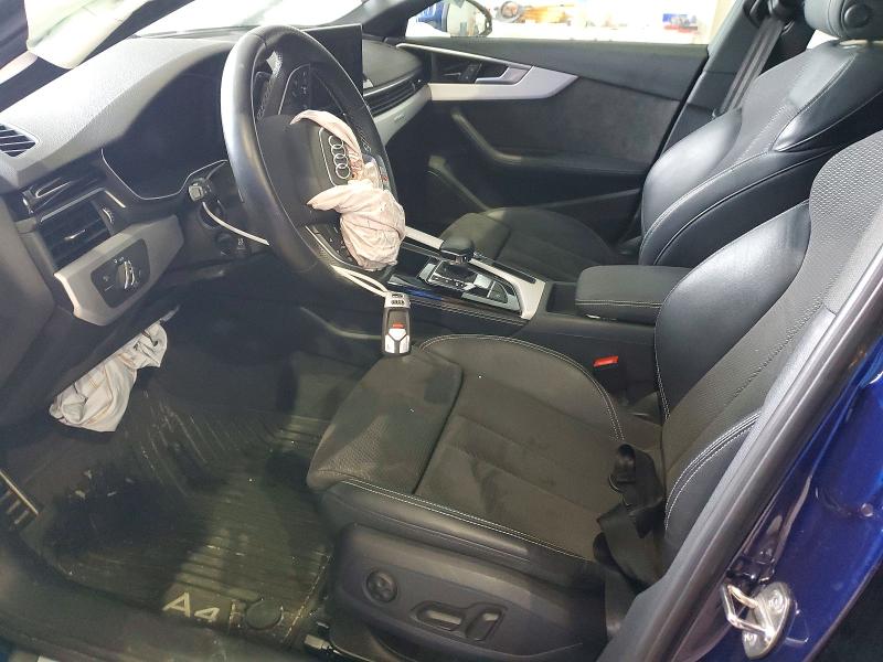 2021 Audi A4 მანქანა იყიდება აუქციონზე, vin: WAUEAAF40MN004879, აუქციონის ნომერი: 74886205