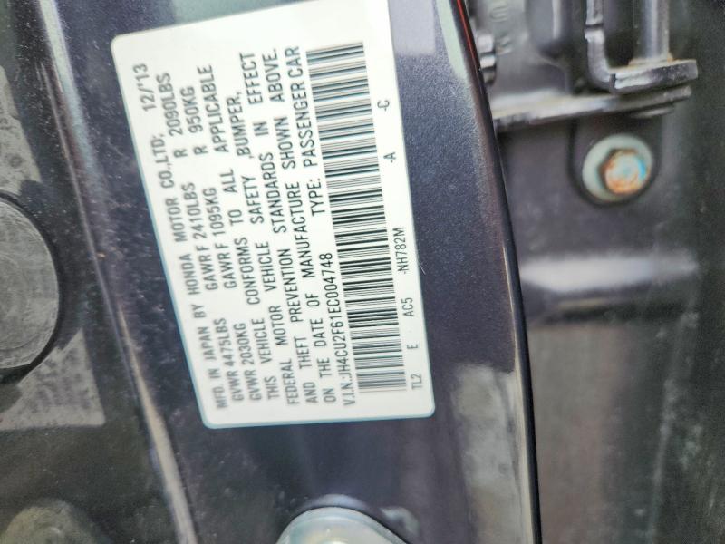 Aukcja sprzedaży 2014 Acura Tsx, vin: JH4CU2F61EC004748, numer aukcji: 79071145