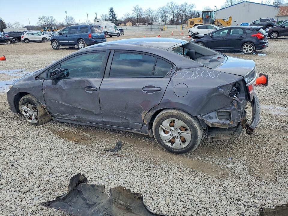 Продажа на аукционе авто 2015 Honda Civic, vin: 2HGFB2F52FH505062, номер лота: 78240665