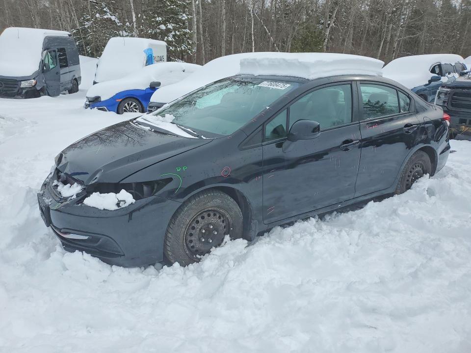 77608475 :رقم المزاد ، 2HGFB2F47DH045210 vin ، 2013 Honda Civic مزاد بيع