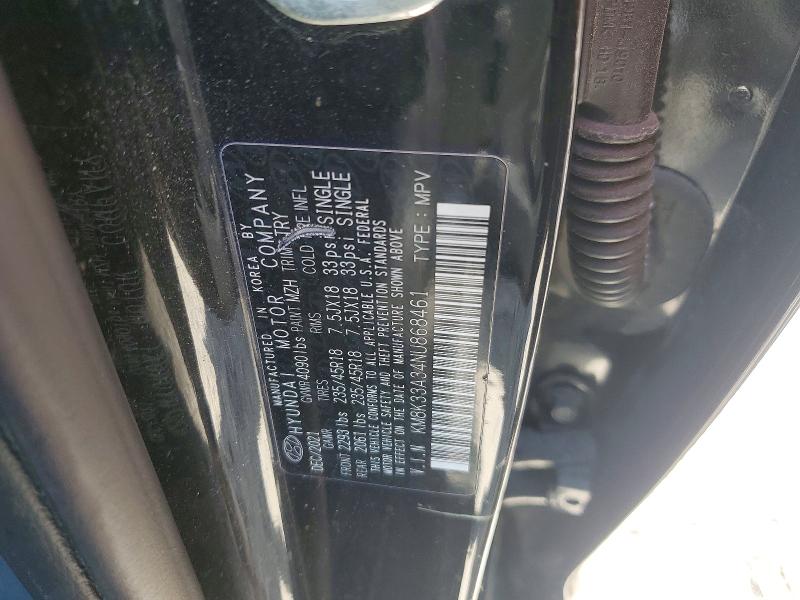 Aukcja sprzedaży 2022 Hyundai Kona, vin: KM8K33A34NU868461, numer aukcji: 79527585