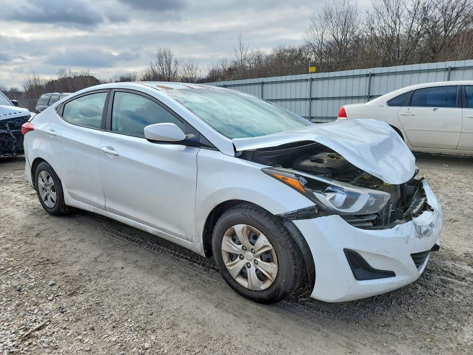 2016 Hyundai Elantra მანქანა იყიდება აუქციონზე, vin: 5NPDH4AEXGH700505, აუქციონის ნომერი: 76252405