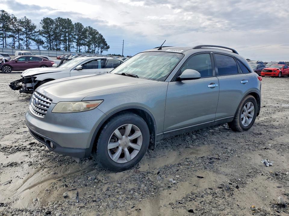 73850495 :رقم المزاد ، JNRAS08U15X108244 vin ، 2005 Infiniti Fx35 مزاد بيع