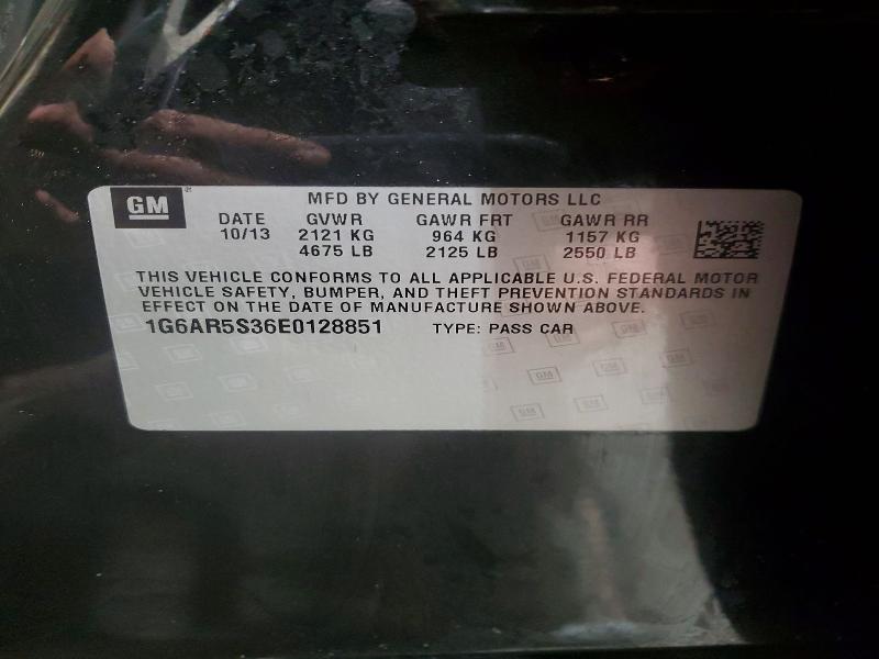 Aukcja sprzedaży 2014 Cadillac Cts, vin: 1G6AR5S36E0128851, numer aukcji: 75296715