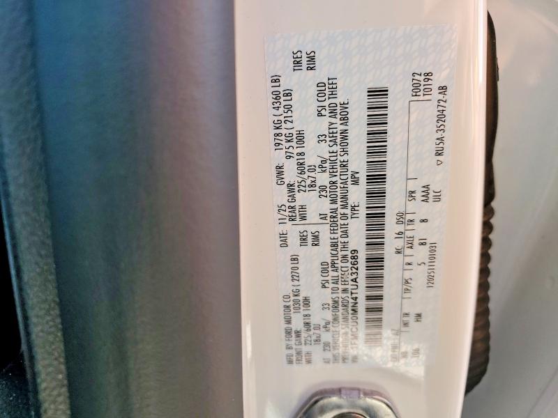 Продажа на аукционе авто 2026 Ford Escape, vin: 1FMCU0MN4TUA32689, номер лота: 49838126