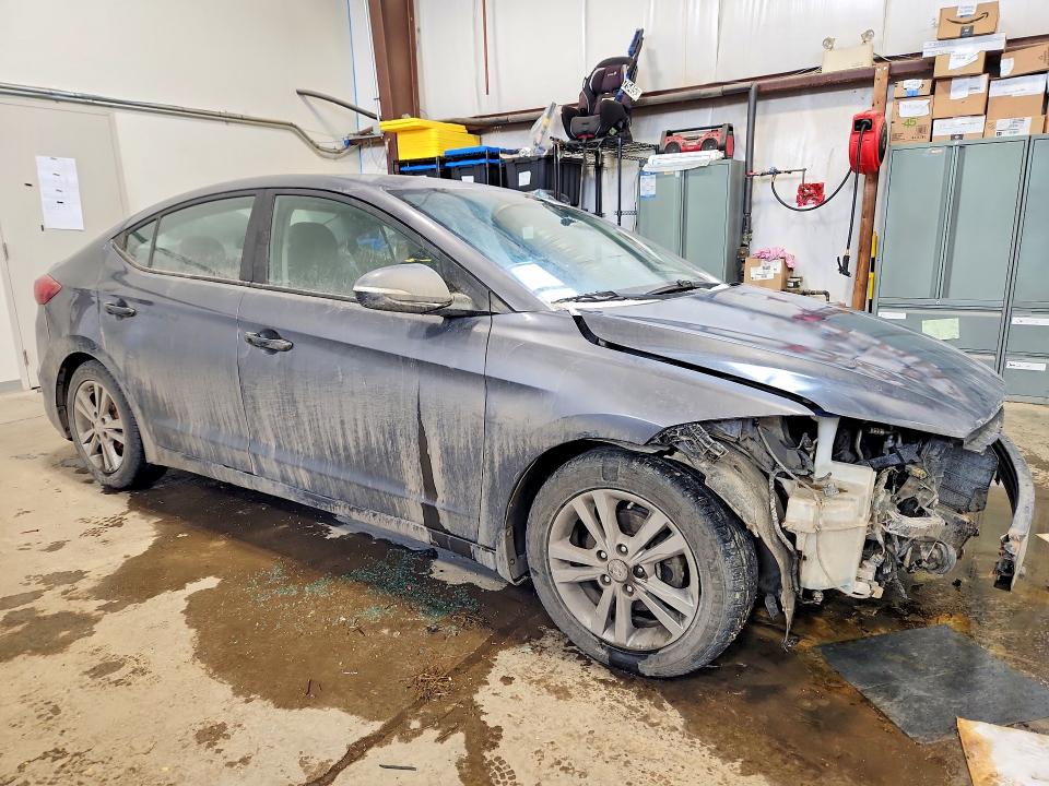 77696395 :رقم المزاد ، KMHD84LF5JU493651 vin ، 2018 Hyundai Elantra مزاد بيع
