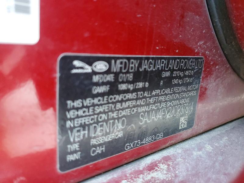 Продажа на аукционе авто 2018 Jaguar Xe Premium, vin: SAJAJ4FX2JCP37814, номер лота: 76187075
