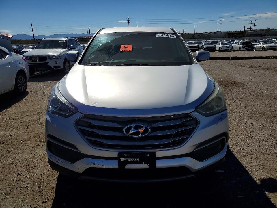 2018 Hyundai Santa Fe Sport მანქანა იყიდება აუქციონზე, vin: 5XYZT3LB0JG527139, აუქციონის ნომერი: 76764935