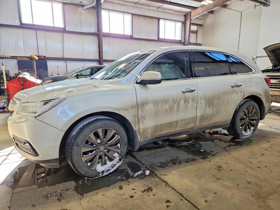 2015 Acura Mdx მანქანა იყიდება აუქციონზე, vin: 5FRYD4H66FB504312, აუქციონის ნომერი: 77710435