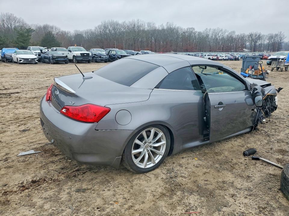 2012 Infiniti G37 Convertible მანქანა იყიდება აუქციონზე, vin: JN1CV6FE9CM202744, აუქციონის ნომერი: 77855395