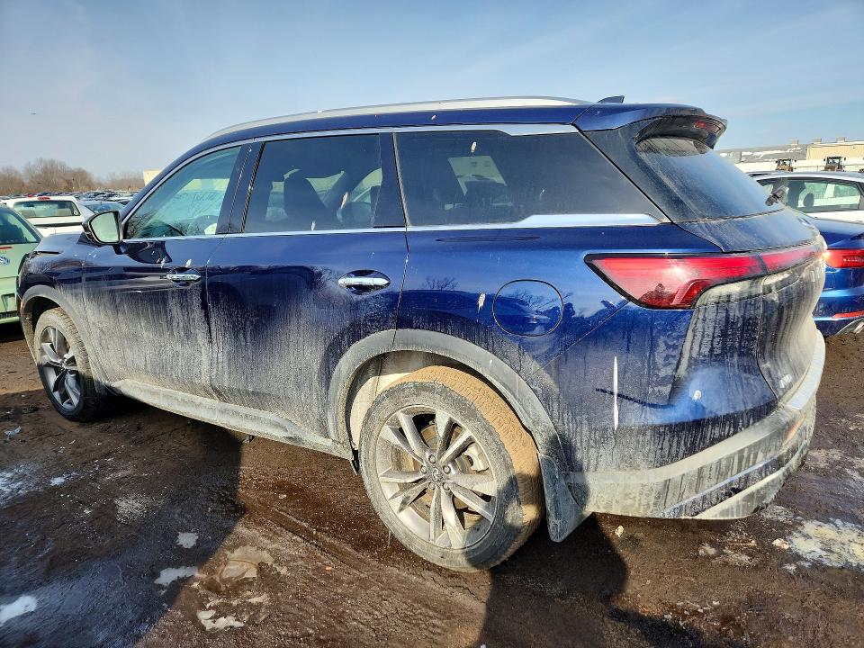 77165075 :رقم المزاد ، 5N1DL1FS7NC330999 vin ، 2022 Infiniti Qx60 مزاد بيع