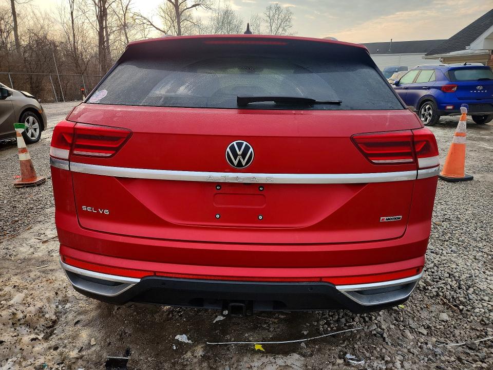 77744325 :رقم المزاد ، 1V2TE2CA1MC204842 vin ، 2021 Volkswagen Atlas Cross Sport مزاد بيع
