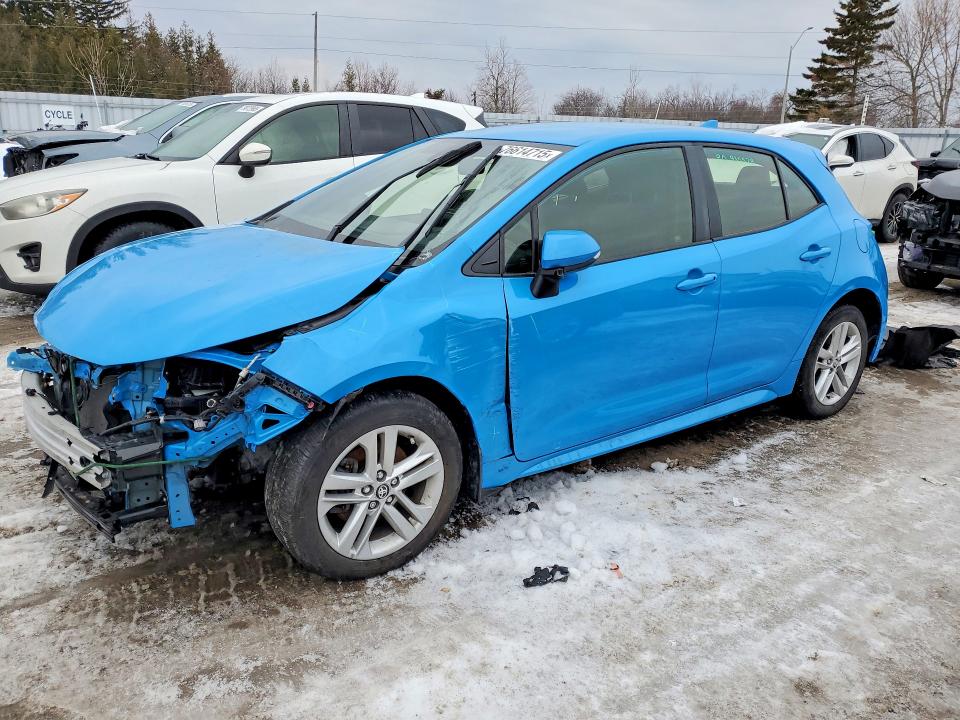 Продажа на аукционе авто 2021 Toyota Corolla, vin: JTNK4MBE0M3118370, номер лота: 76614715