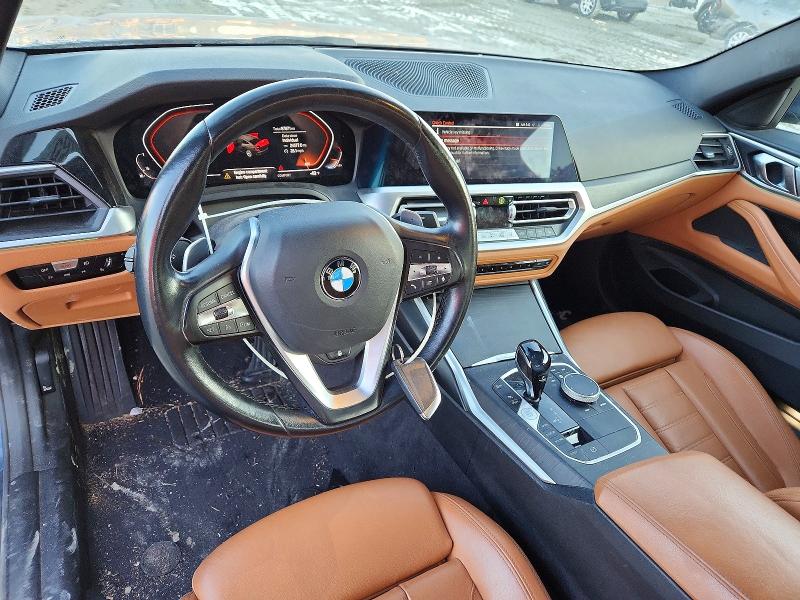 2021 Bmw 430xi მანქანა იყიდება აუქციონზე, vin: WBA73AP01MCF41418, აუქციონის ნომერი: 76454465