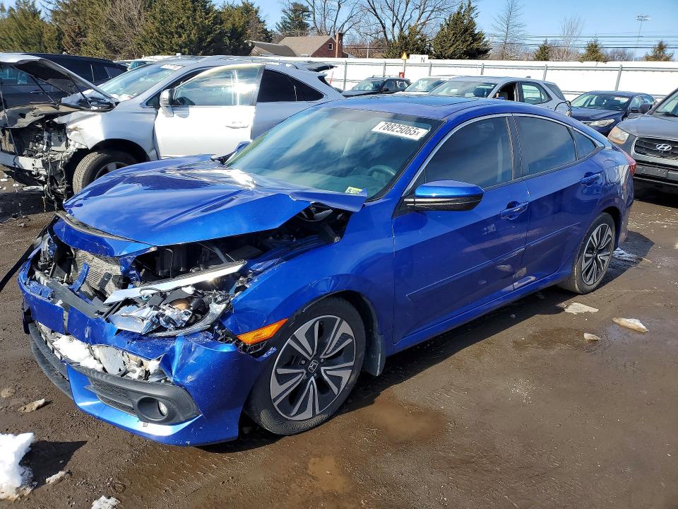 78825065 :رقم المزاد ، 19XFC1F39HE010974 vin ، 2017 Honda Civic مزاد بيع