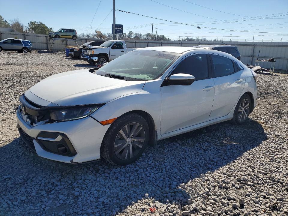 2020 Honda Civic მანქანა იყიდება აუქციონზე, vin: SHHFK7H33LU207093, აუქციონის ნომერი: 76297165