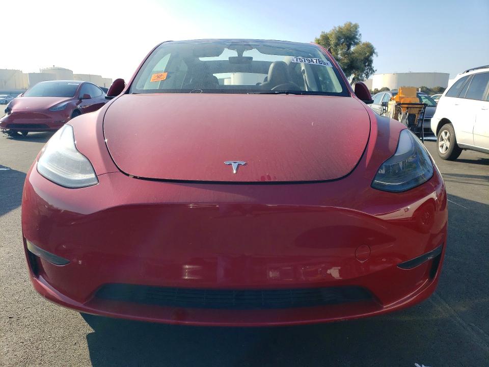 75794785 :رقم المزاد ، 7SAYGDEF5NF486819 vin ، 2022 Tesla Model Y مزاد بيع
