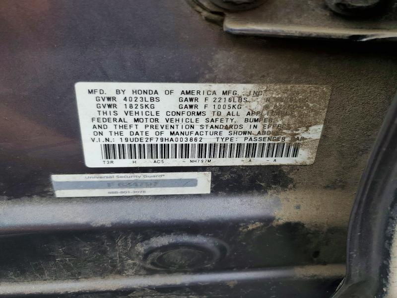 Aukcja sprzedaży 2017 Acura Ilx, vin: 19UDE2F79HA003862, numer aukcji: 77440755
