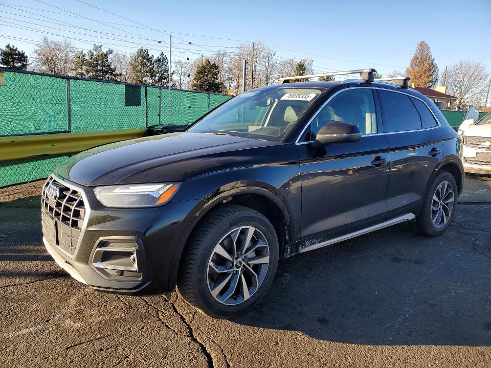 Продаж на аукціоні авто 2021 Audi Q5, vin: WA1BAAFY3M2020224, номер лоту: 76608305