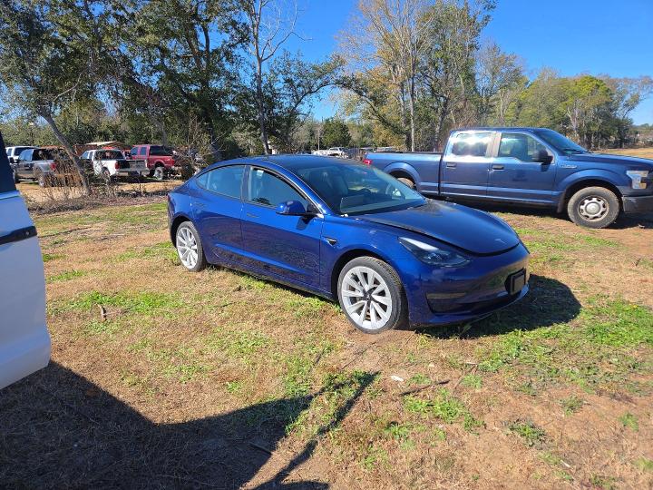 Aukcja sprzedaży 2022 Tesla Model 3, vin: 5YJ3E1EA7NF187350, numer aukcji: 76615295