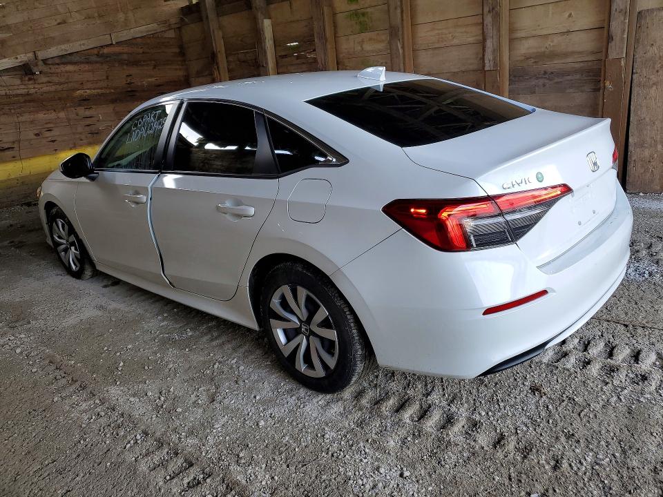 2022 Honda Civic მანქანა იყიდება აუქციონზე, vin: 2HGFE2F24NH112370, აუქციონის ნომერი: 76796875